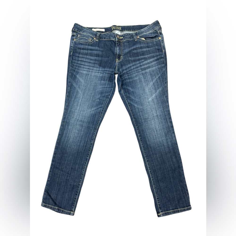 Woman's DECREE Super Skinny Stretch Jeans Size 19